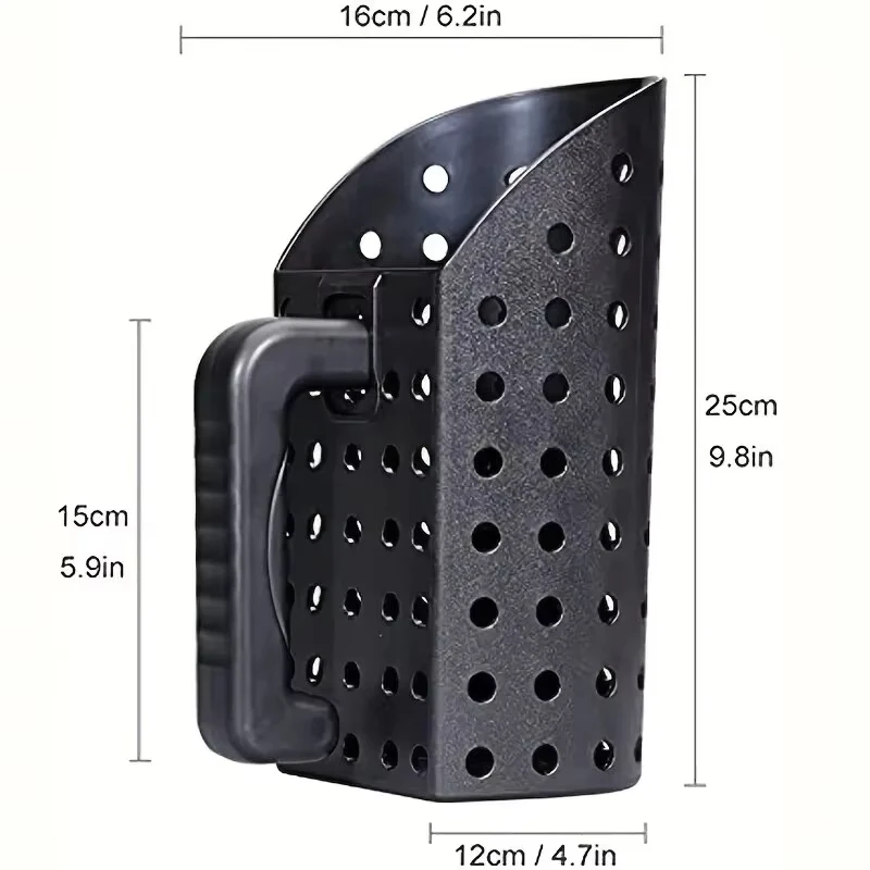 Manual Sand Scoop Shovel for Outdoor Beach Rust Resistant Compact Detecting Sifter Versatile for Underground Metal Detecting