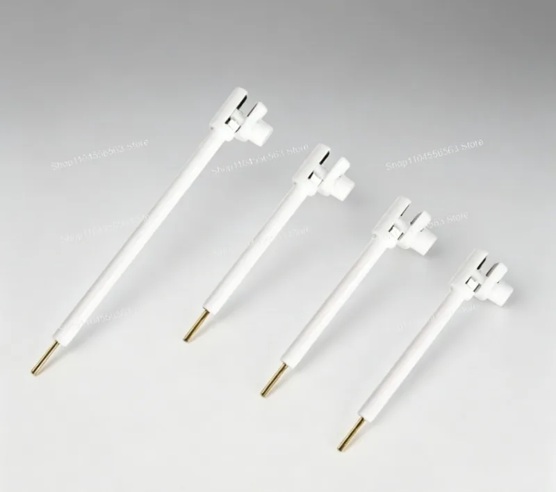 JJ110 Pt Electrode Clip PTFE Tetrafluoroplatinum Electrochemical Working Electrode for Carbon Paper/ITO Glass