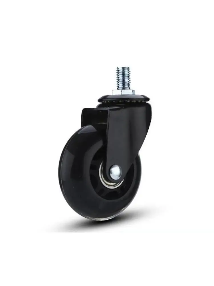 Roda Móvel Universal do Plutônio para o Trole Home Roda Pequena Leve Parafuso Rod m6 10 25 Packs