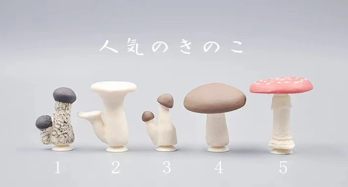 

Sucker mushroom toy 5pcs/set