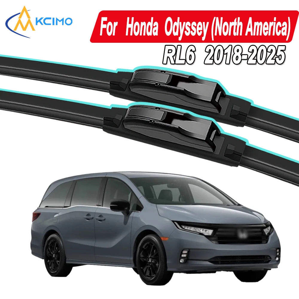 

Silicone Car Wiper Blades for Honda Odyssey (North America) RL6 2018-2025 - All Weather Silent Wiper Blades, Quick Release Clip