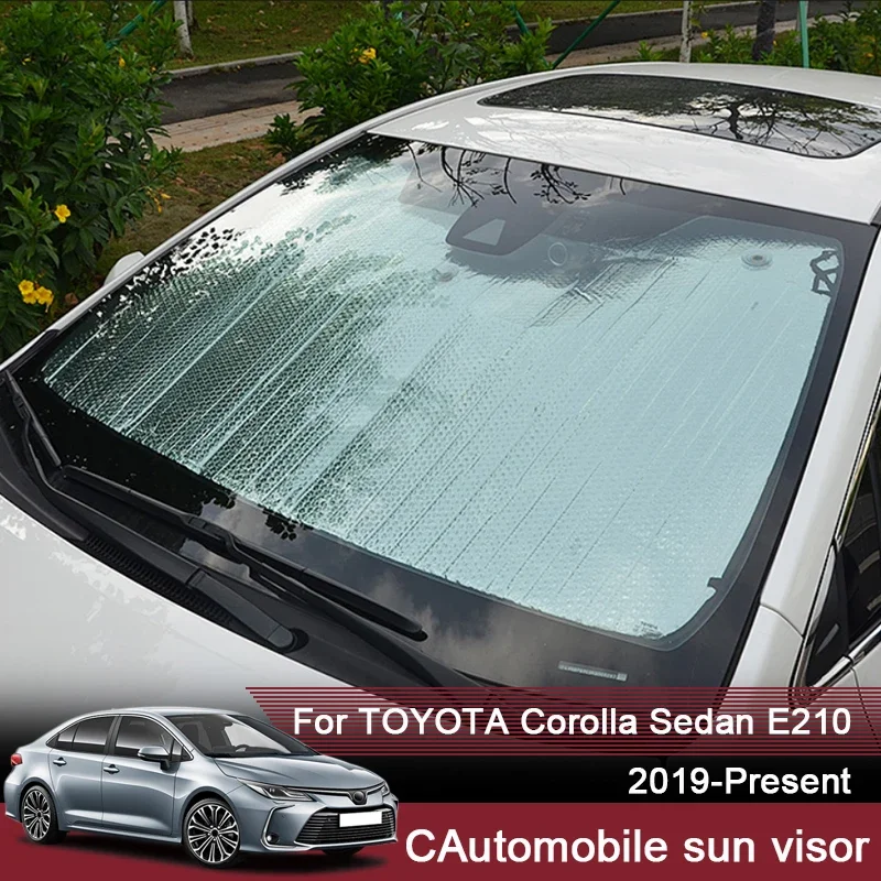 

Car Sunshades UV Protection For Toyota Corolla Sedan E210 2019-2025Window Curtain Sun Shade Visor Windshield Protector Accessory