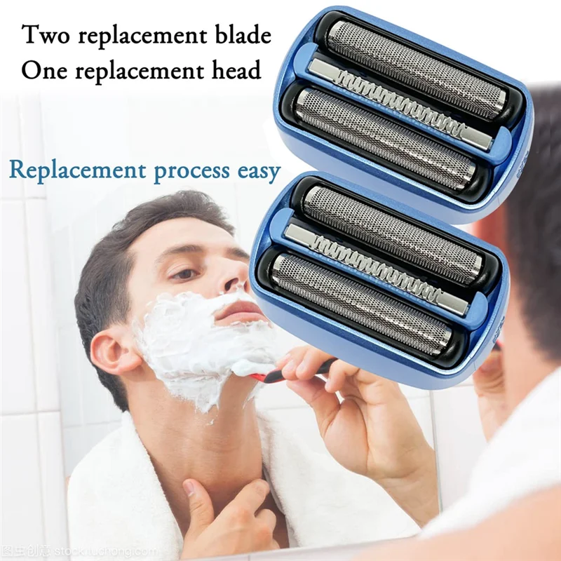 B06B-40B Foil And Cutter Shaver Head Replacement For Braun Models Ct2s, Ct2cc, Ct3cc, Ct4s, Ct4cc, Ct5cc, Ct6cc