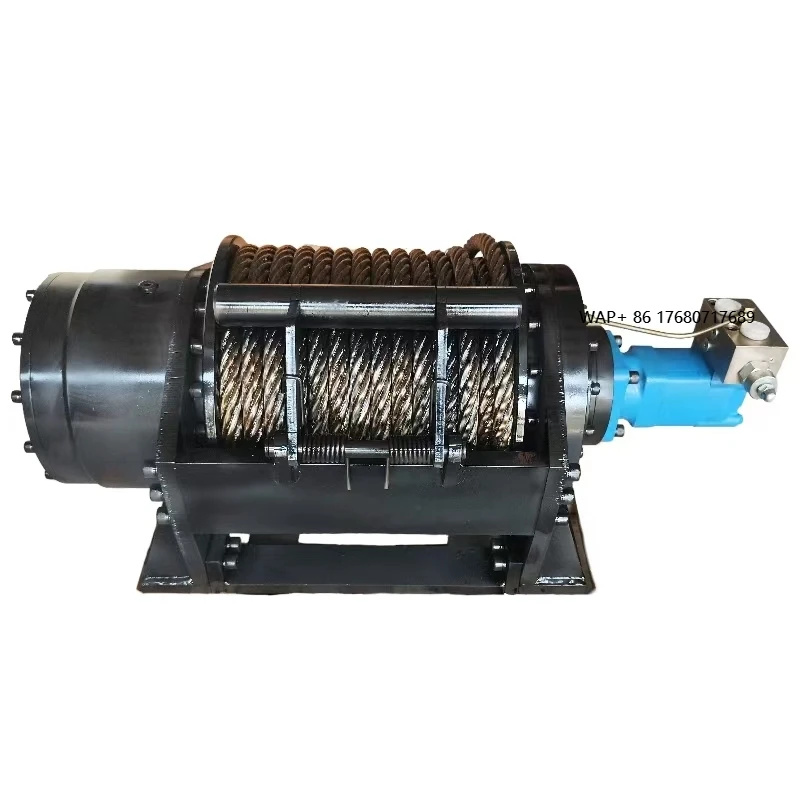 Hydraulic Recovery Rope Tow Truck 4x4 Winch Auto Aluminum