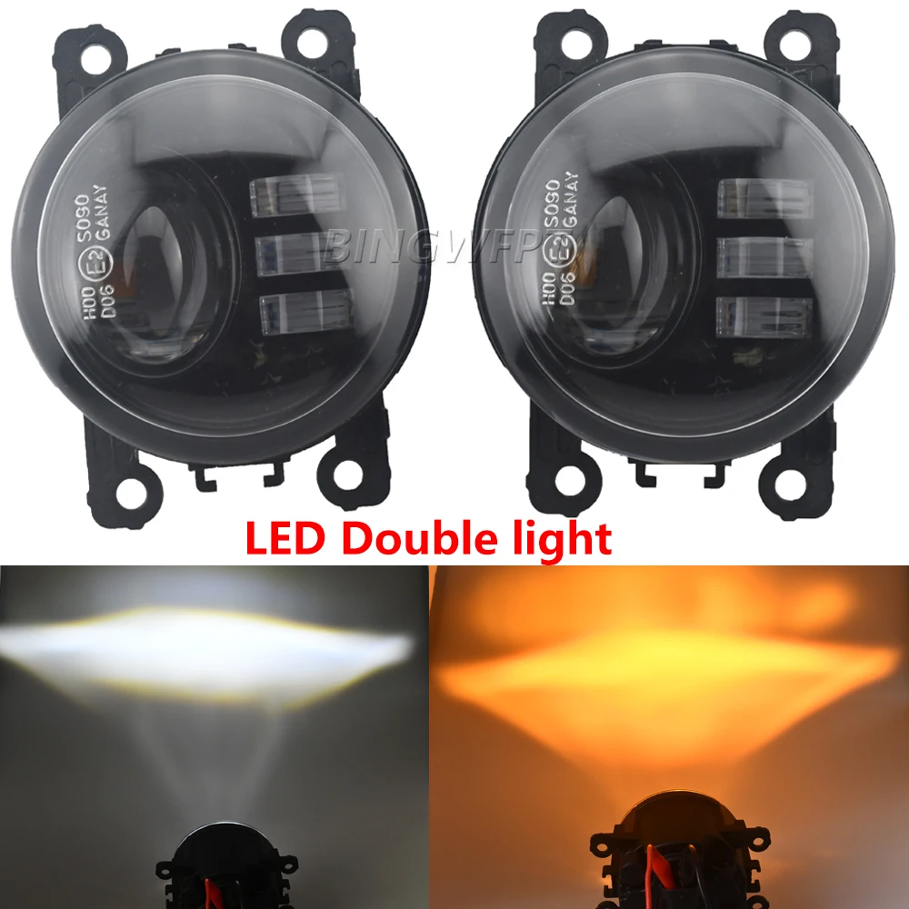 For Mitsubishi Mirage Space Star Hatchback (A0_A) 2012 2013 2014 2015 2016 Led Fog Lights Light H11 Replacement Fog Head Lamp