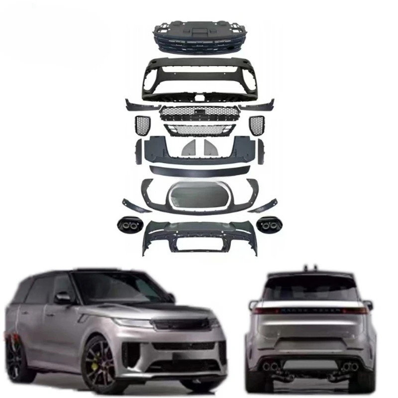 

RR Sport to Style Full Body Kit PP Material Car Retrofit Upgrade Kit Facelift Body Parts Accessories