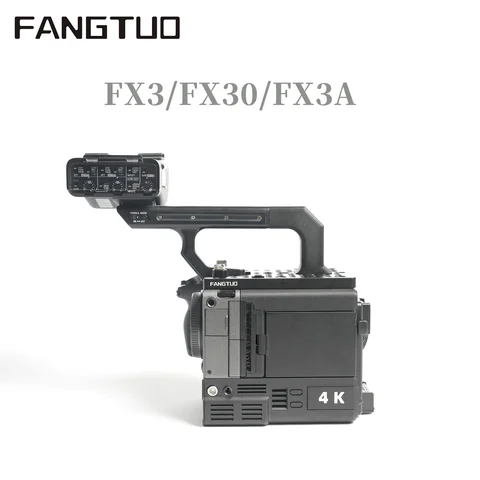 Applicabile alla nuova soluzione di alimentazione della batteria Sony fx3 a x30 con gabbia per conigli espandita con porta V Kit Fangtuo