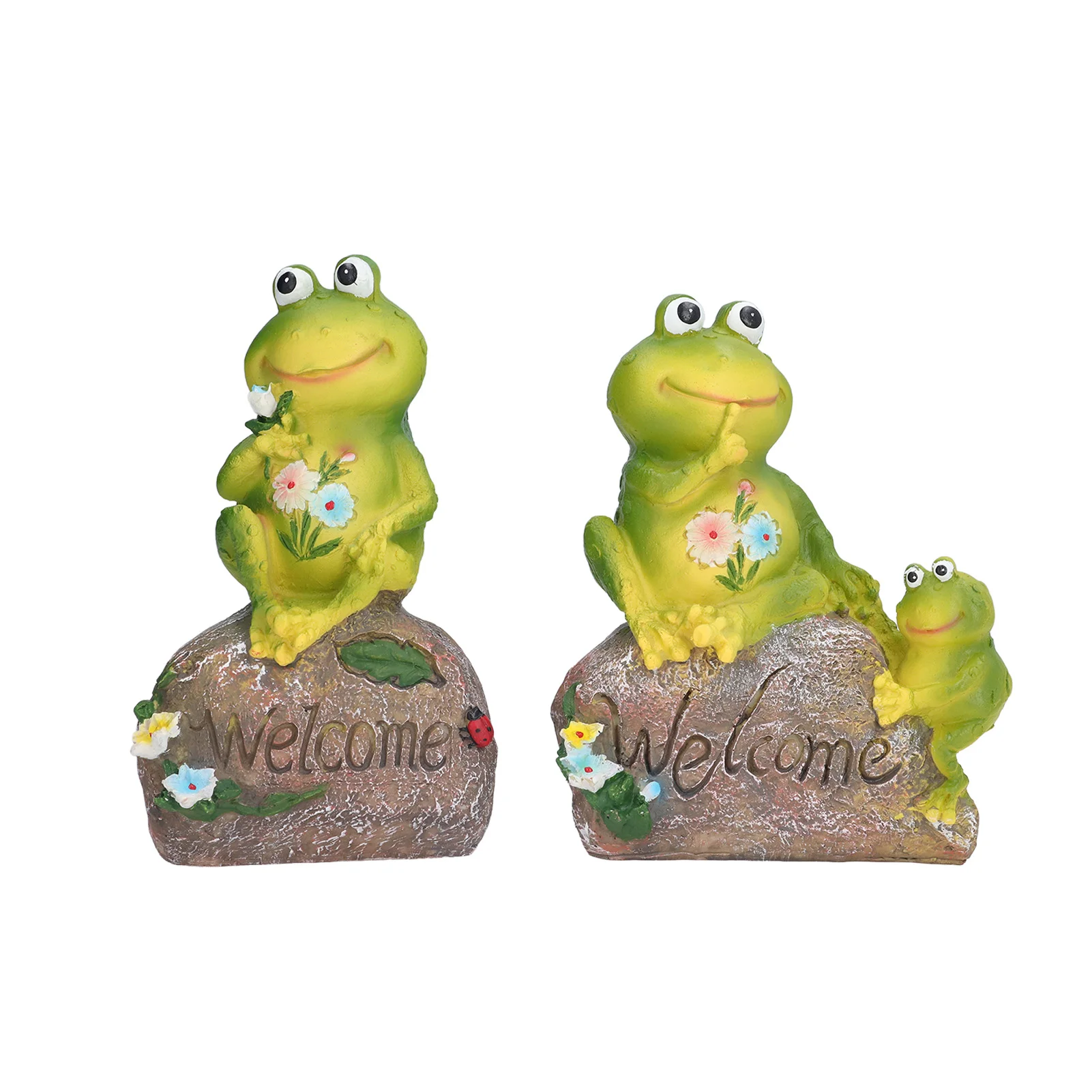 

Resin Frog Family Statues, Garden Decorative Sculpture, Patio Ornament , Outdoor Decoration, Yard Art Statue