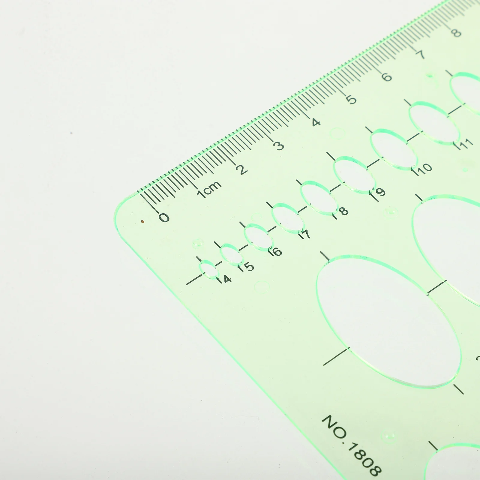 3Pcs Drawing Template Ruler Geometric Shapes Stencils for Students Artistic Design Drafting Tools Geometric Shapes Stencils