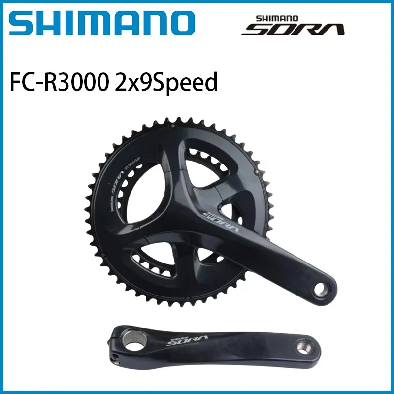 SHIMANO SORA FC R3000 2x9Speed Road Crankset 165MM 170MM 175MM 50