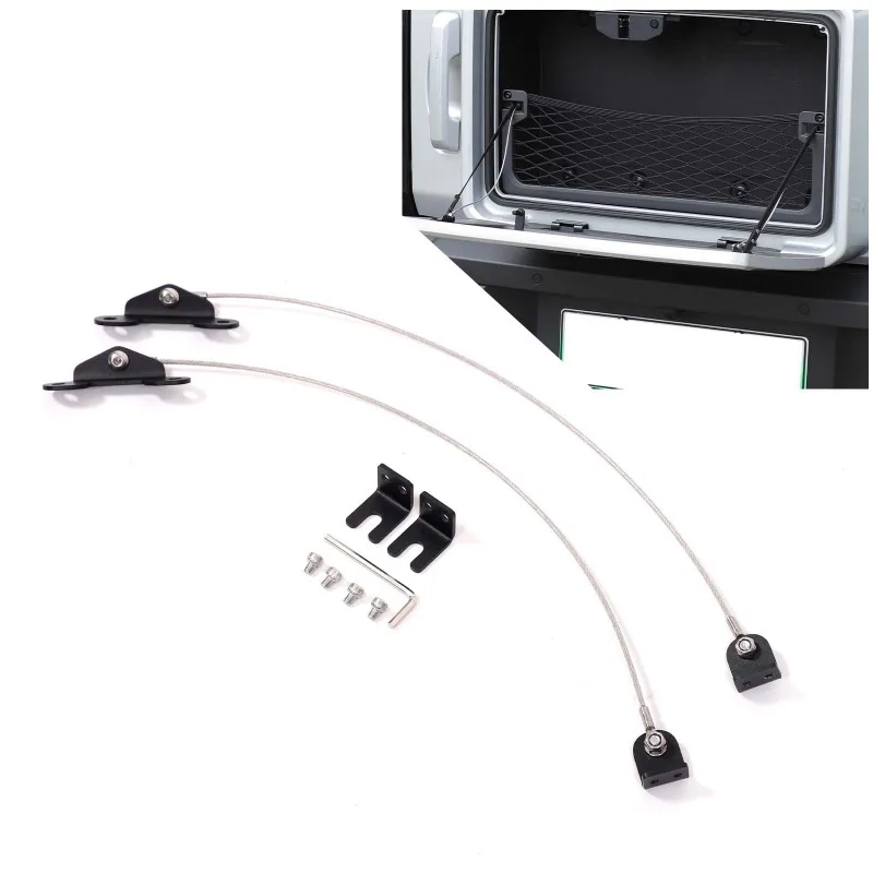 For Chery Icar 03 Jaeco J6 EV Car Tailgate Storage Box Cover Steel Wire Rope Connection Modified Camping Small Rable Board Parts