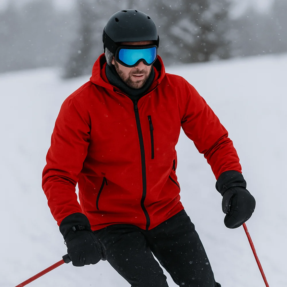 

1 Pair Waterproof Winter Skiing Gloves Thermal Touch Screen Snowboarding Gloves Thick Warm Snowmobile Mittens Winter Sports