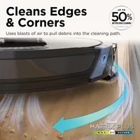 Matrix Plus 2-in-1 Robot Vacuum & Sonic Mop, Home Mapping, HEPA Bagless Self Empty Base with 30-Day Capacity, Customized 5
