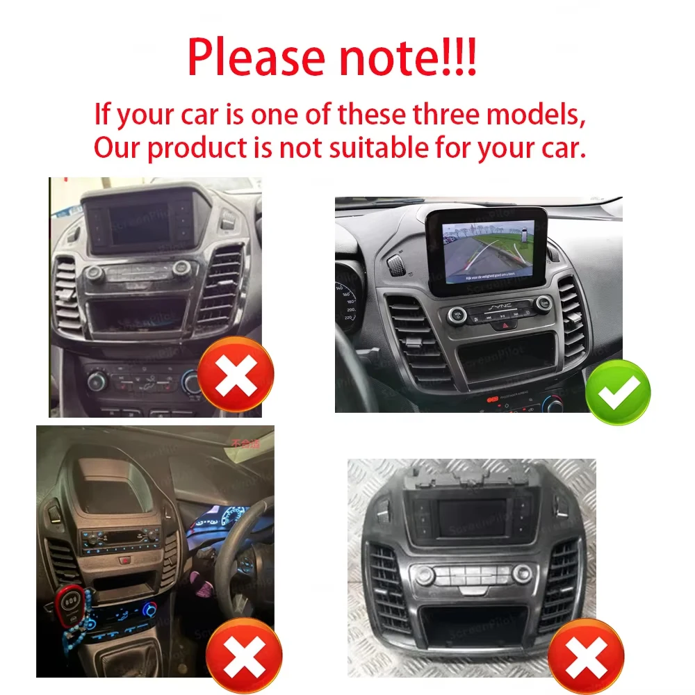 

Android16 Car Radio For Ford Transit Connect MK2 2019-2023 Multimedia Video Stereo Head UnitPlayer GPS Navigation Touch Screen