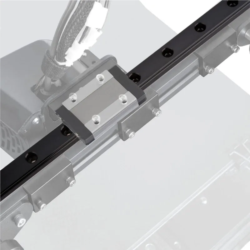 MGN12 12mm Linear Sliding Guide Rail Full Black L 50 100 300 500 1200mm + MGN12H or MGN12C Block for DIY 3D Printer and Machines
