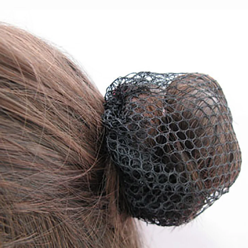 

20Pcs Ballet Hair Net Lace Snood Elastic Bun Cover for Women Invisible Hairnet Dancer Hair Accessory Holders Lightweight Secure