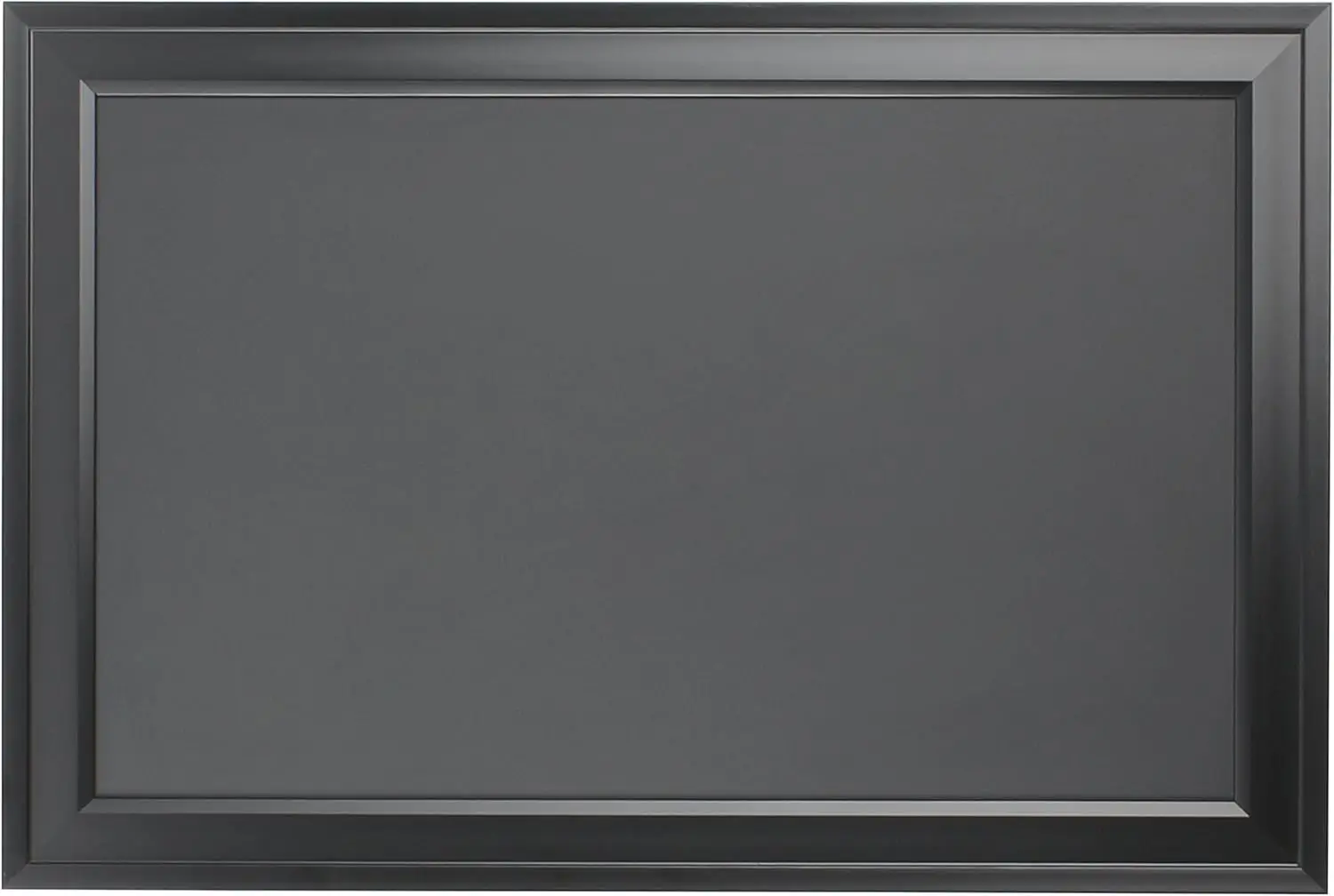 سبورة مغناطيسية مؤطرة، 18.5 × 27.5 بوصة، سوداء - مثالية للمكتب المنزلي أو المطبخ