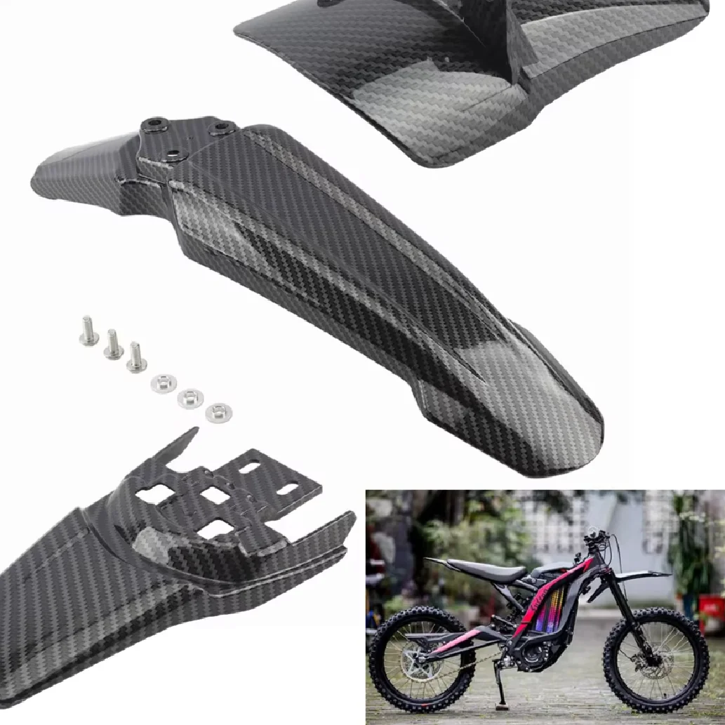 FOR Surron Frame Protection FOR Sur-ron Light Bee X Front Rear Wheel Mudguards Fender Enduro Electric Motorcycle Modified Parts