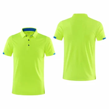 Quick Drying Short Sleeved Polo Shirt Golf Company Group Brand Breathable Lapel Sports Short Sleeved 8-Color Large 3