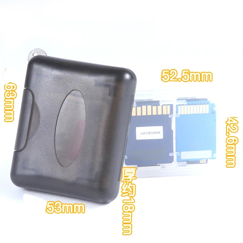 ที่ใส่ของแบบไมโคร SD กระเป๋าเก็บบัตร SDHC กล่องป้องกันการ์ดความจำ10 solts สำหรับ SD SDXC Micro SD