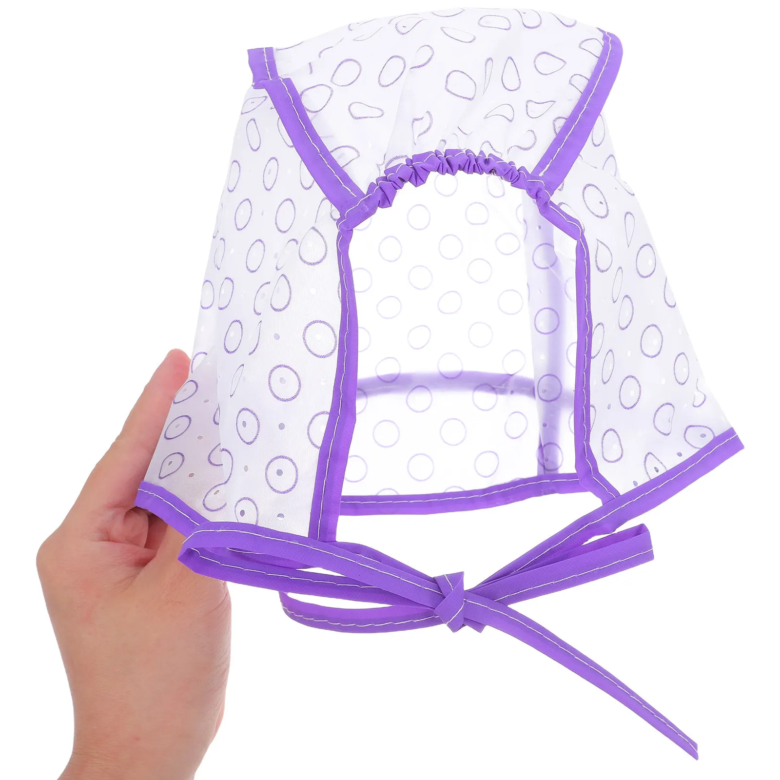 

3Sets Hair Art Frosting Cap with Crochet Hook Dyeing Tools for DIY Highlights Reusable Tinting Cap Easy Strand Separation