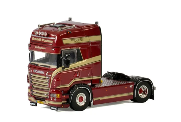 Collectible Alloy Toy Model WSI 1:50 Scale SCA-NIA R6 4X2 Delivery Transport Truck Tractor Vehicles DieCast Model Toy Gift