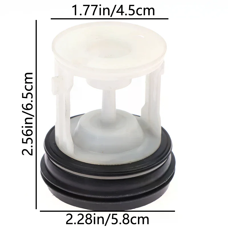 /PFU/Washing Machine 03 Drainage Pump Cover Filter Waste Water Port Plug For Washing Machine Parts Roller