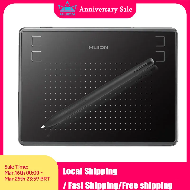 HUION H430P Tablety cyfrowe Micro USB Signature Graphics Tablet piórkowy OSU Gra Tablet bez baterii Android Mac Windows