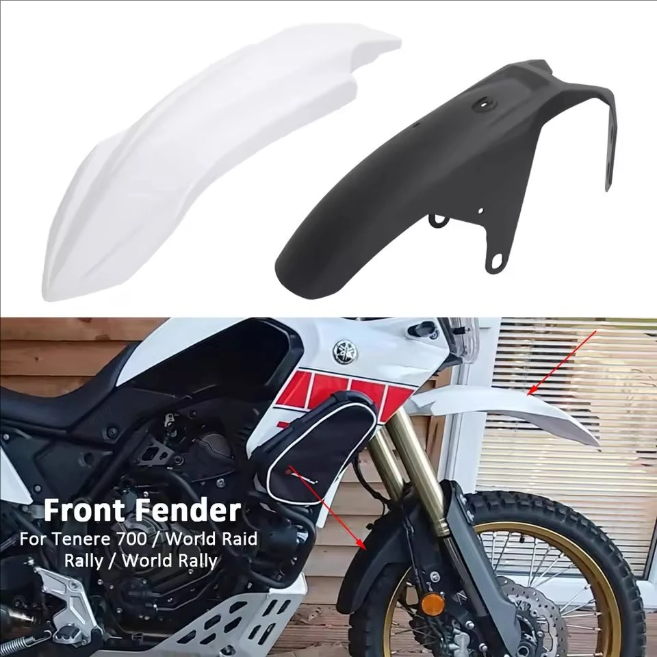 

New For Yamaha Tenere 700 T7 Tenere700 World Raid TENERE 700 World Rally Motorcycle Front Fender Accessories High&Low Mudguard