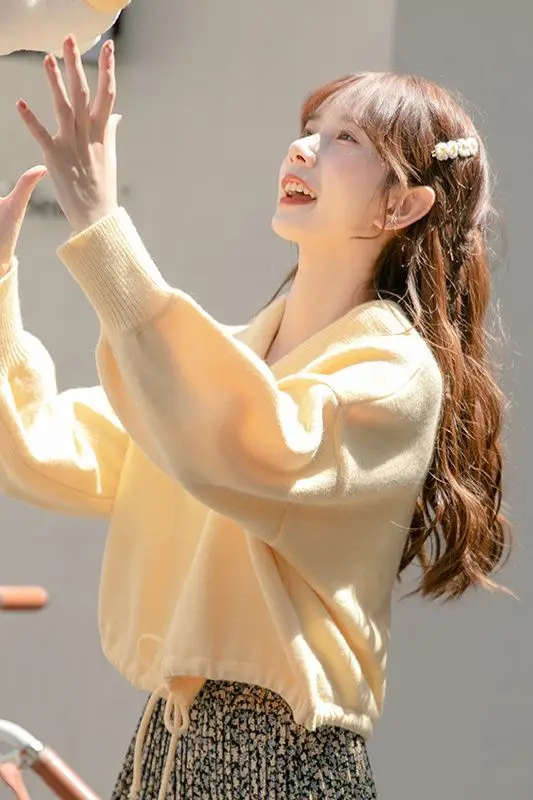 Swetry Bluzy Pulowery Damskie Pulower Krótki Sweter Fair Isle Golf Nadruk Świąteczny Okazja Świąteczna Sezon Festiwalowy Uroczystość Dopasowany