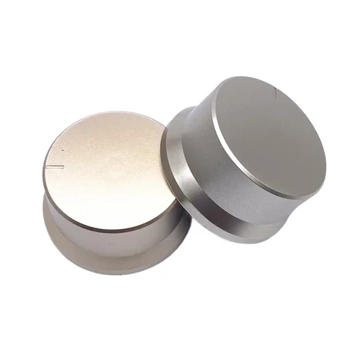 Imagen 2 del producto Tapa de perilla de potenciómetro de plástico de 45x22mm, perilla de Control de volumen, orificio de interruptor de rotación de sombrero, perilla de 6mm