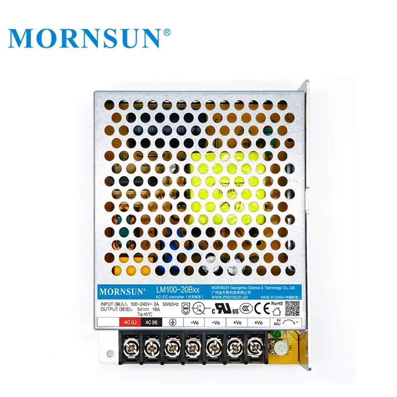 Mornsun Power Supply DC LM100-20B36 100W 36V Ultra Compact 36V 100W Led Drive Switching Power Supply AC DC