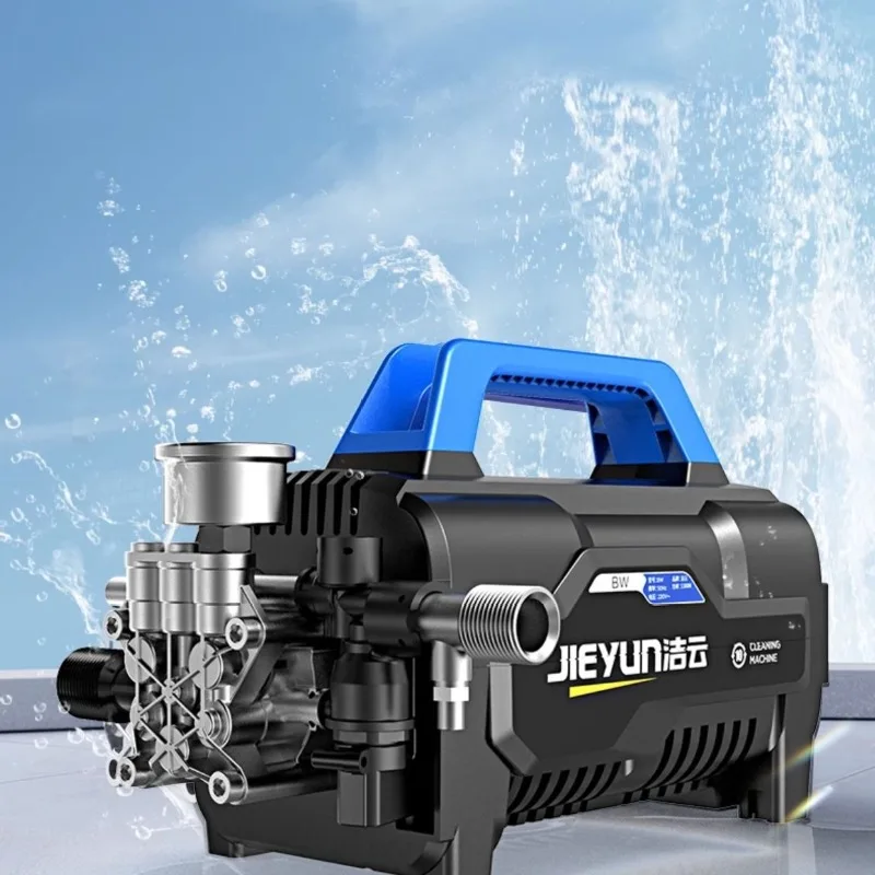 220V Electric High Pressure Washer Portable Powerful Car Cleaner Home Garden Jet Pump Water Blaster High Pressure Car Wash