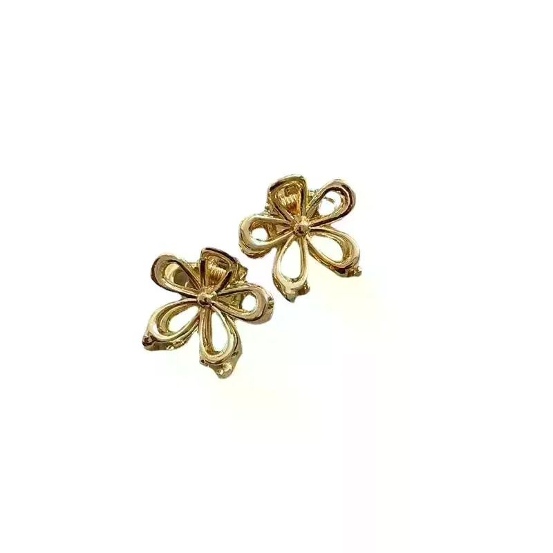 10pcs Mini Metal Hair Claw Clip Gold Silver Flower Butterfly Small Shark Clips Ins Korean Headwear For Women Hair Accessories view 5