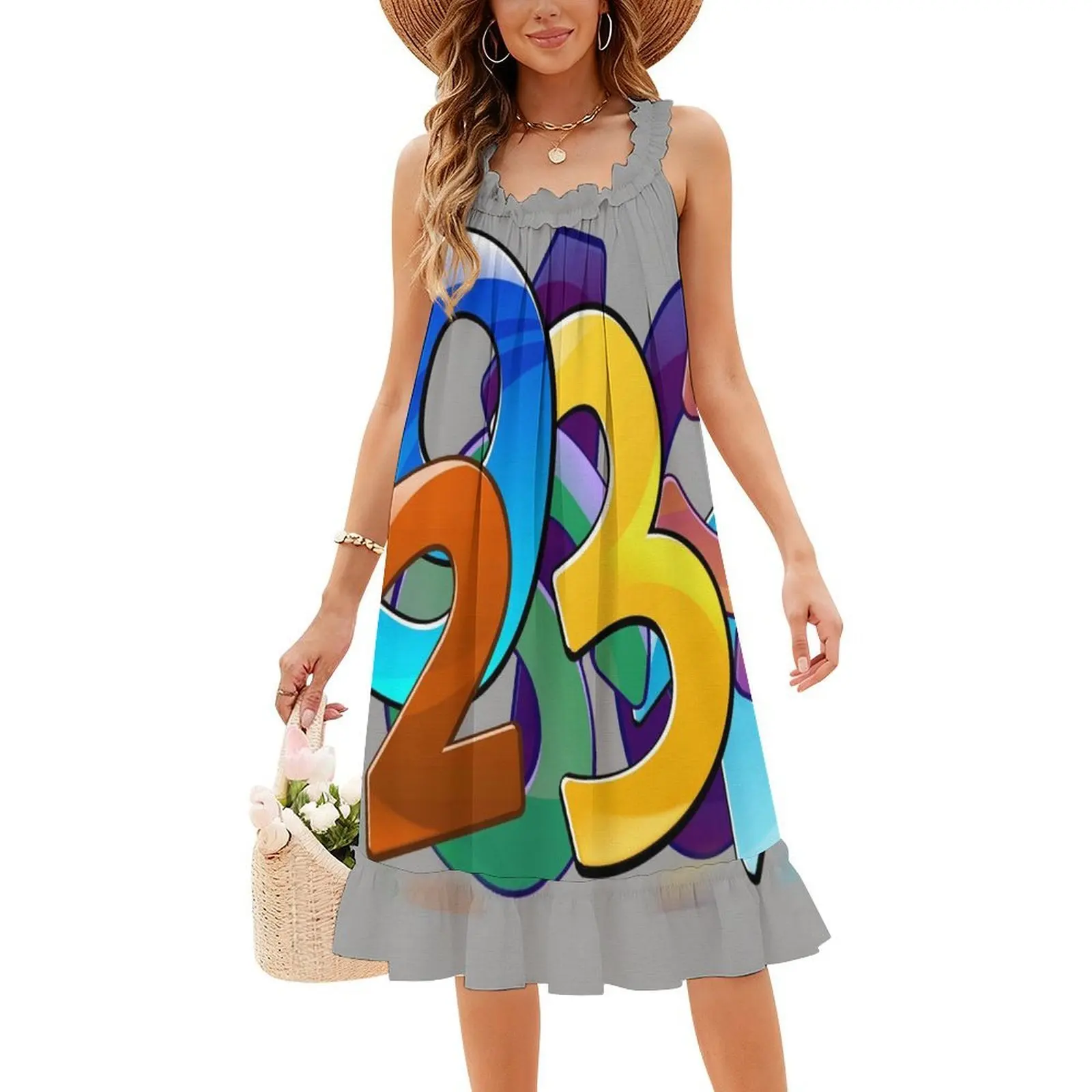 أرقام فستان عطلة مثير للنساء حفلة الشاطئ عيد ميلاد فستان قصير أرقام العد التنازلي عدد 1 جميع أرقام الملابس النسائية