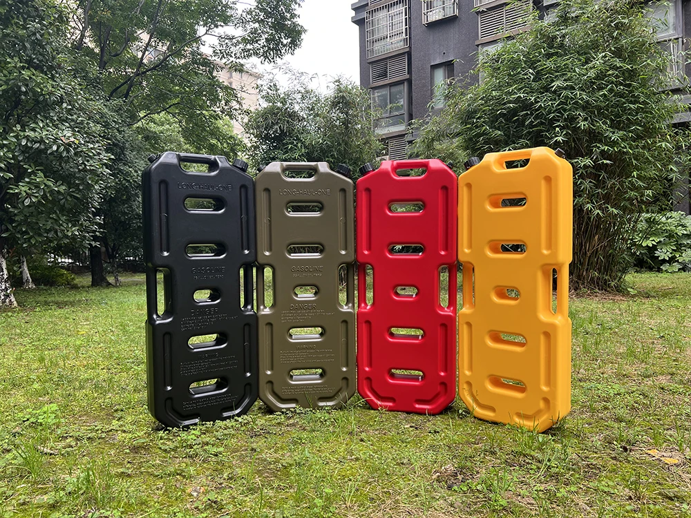 20L Liter Jerrycan Practical Long-Haul Gasoline Diesel Fuel Tank Can Pack For Offroad SUV ATV Motorcycle Tricycle Fuel Container