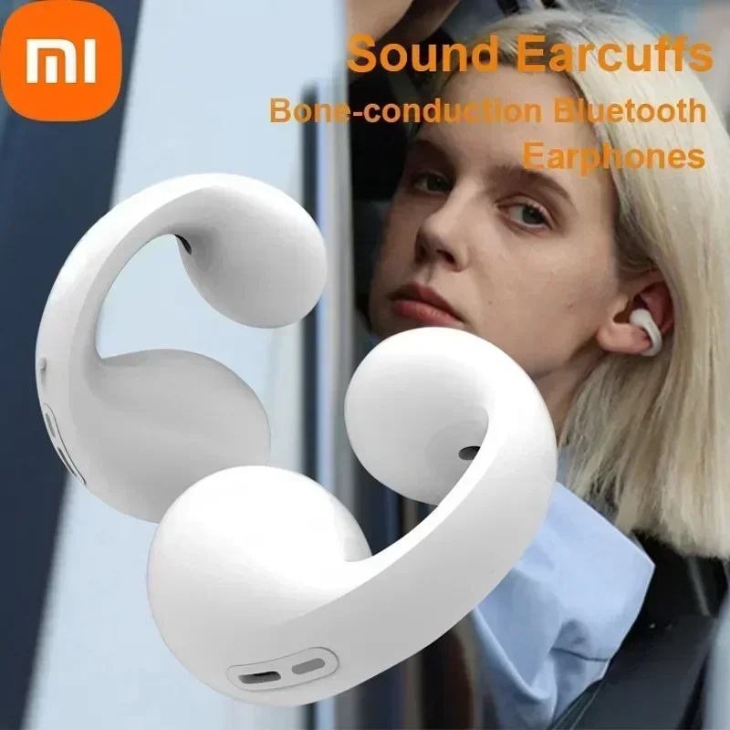 Xiaomi auricolari Bluetooth a conduzione ossea cuffie Wireless Mini auricolari sportivi TWS gancio per l'orecchio cuffie portatili impermeabili