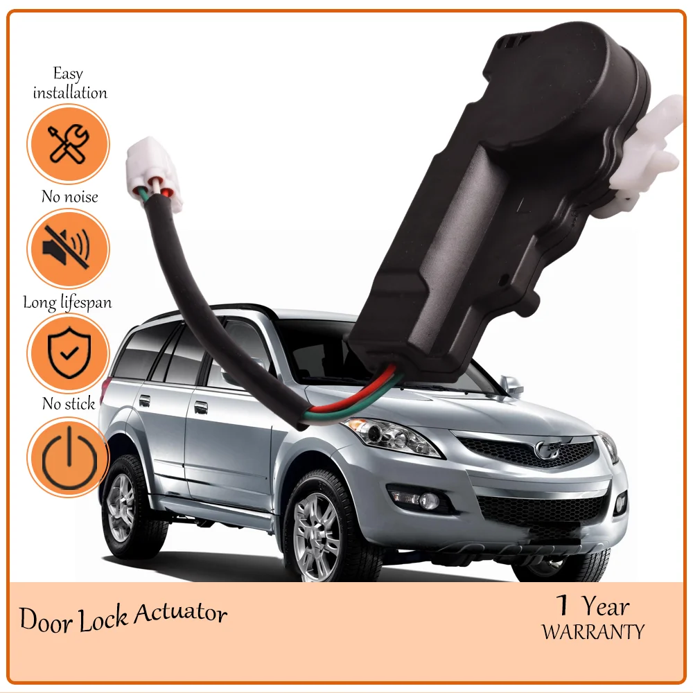 Front L/R Rear L/R Central Lock Actuator,Fit Great Wall Hover Haval CUV H3 H5 OE 3787210-K00,3787220-K00,3787230-K00,3787240-K00