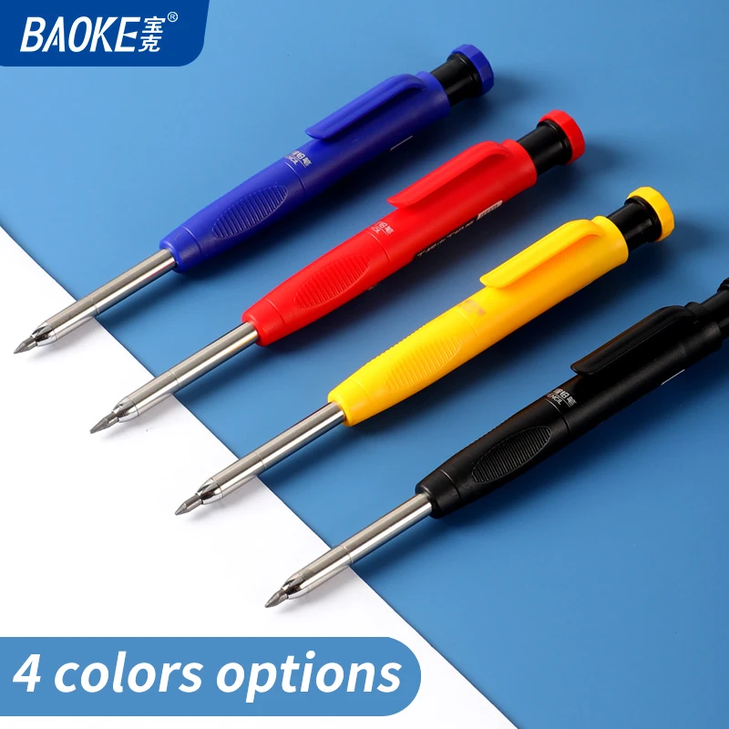 BAOKE-Crayon et mines de menuisier, 2.8mm, 2B Engineering