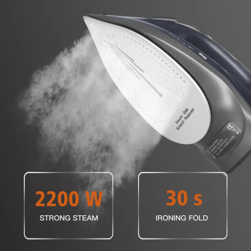 Handheld Garment Steamer Compact Travel Portable Clothes Ironing Mini for Home with Dual Voltage Quick Heating, 3-Minute Ready