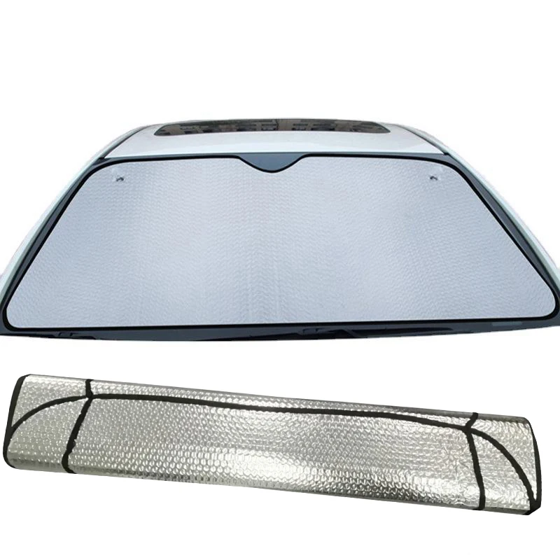 

Car Sunshade Front Windshield Cover Heat Insulation UV Protection Foldable Vehicle Sun Shade