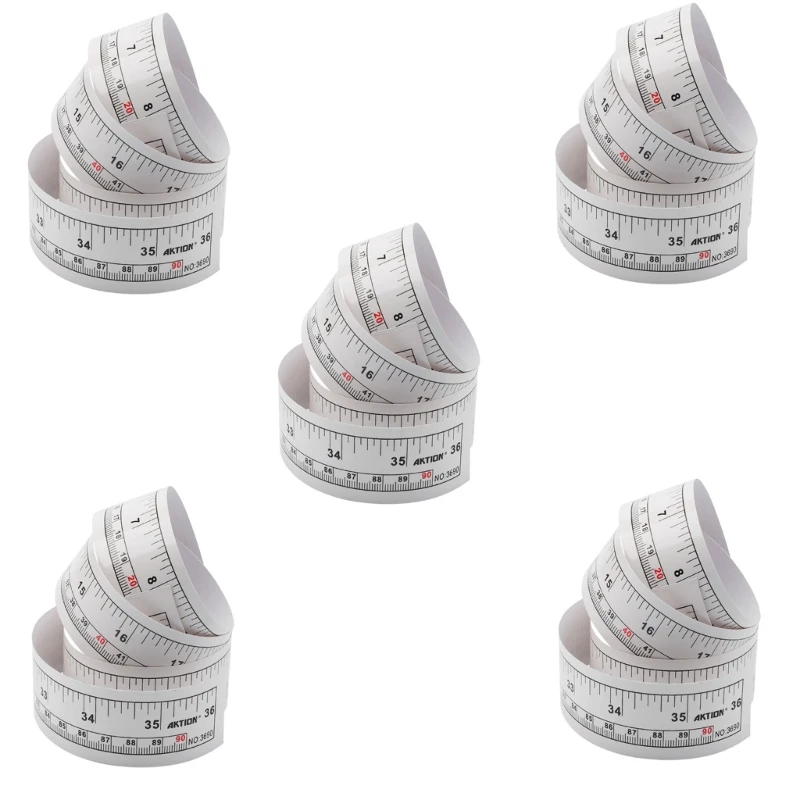  Sewing Machine Table Ruler Adhesive Measuring Tape with Centimeter Inch Scale
