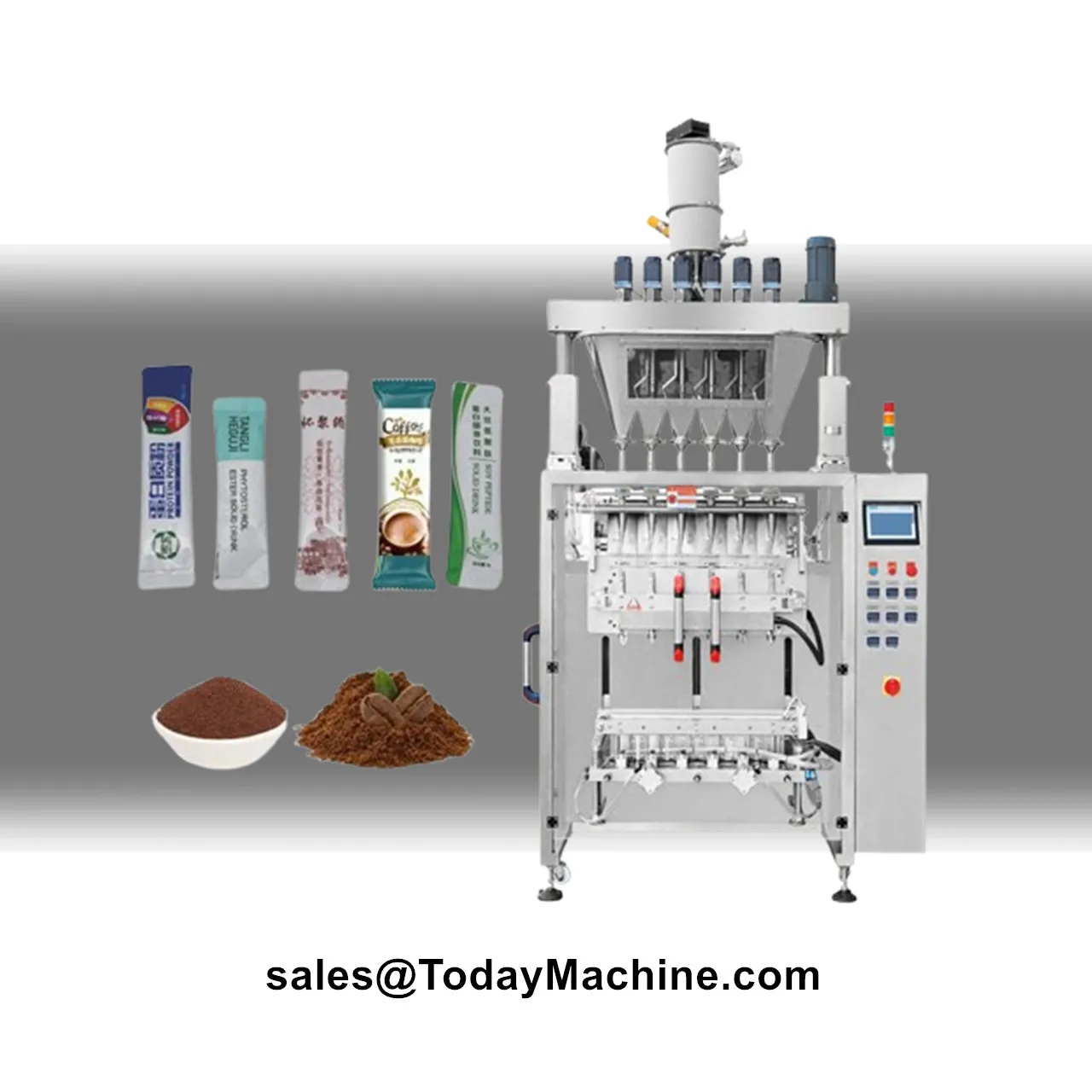 Multi Lane Automatic Liquid Honey Stick Sachet Packing Machine