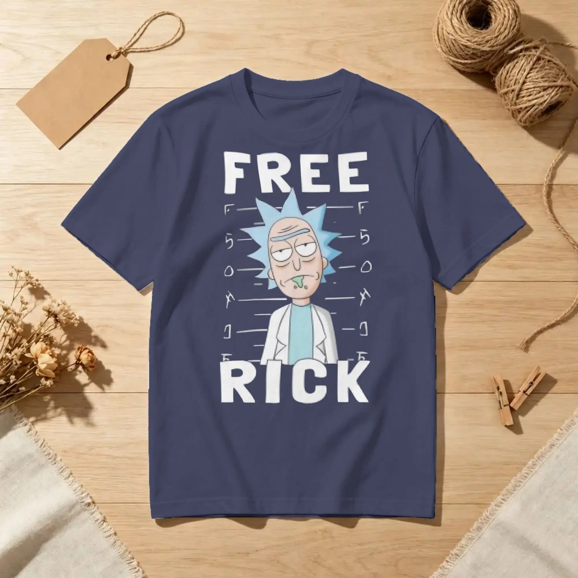 Funny Free R-Rick and M-Morty T Shirt Men Cotton Short Sleeve  O-neck Summer Clothing