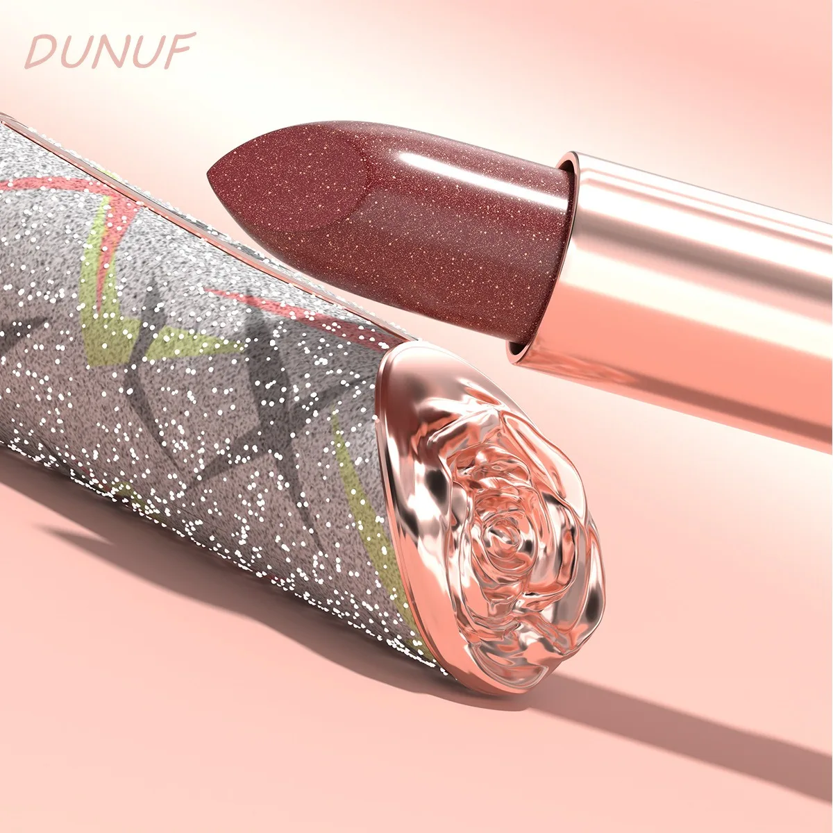 7 Colors Gold Sparkle Metallic Lipstick, Pearl Shimmer Glitter Lip Makeup, High Pigment Velvet Matte Long Lasting Lipstick S554b8d8aa0fc49deabebf7956e75a2b4p