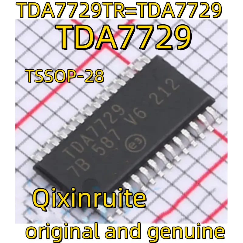Qixinruite  New original TDA7729TR=TDA7729 TSSOP-28 audio interface chip