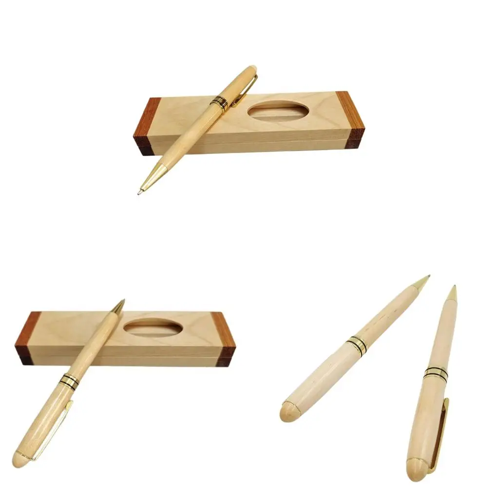 

Stylish Ballpoint Pen Signing Pen Set with Pencil Case For Students Teacher Office Worker Daily Writing