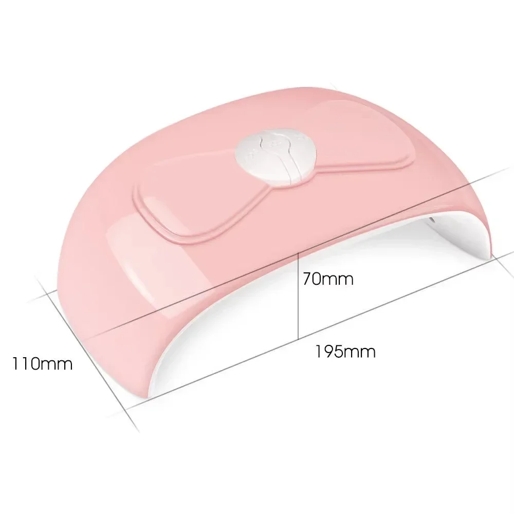 Lampe à ongles LED UV enfichable, lampe à durcissement rapide pour gel, fournitures pour salon à domicile, 54W