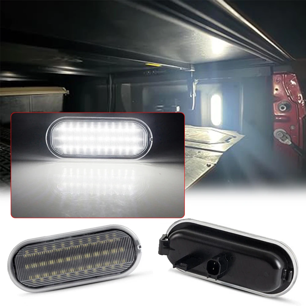 For Ford F-150 F-250 F-350 F-450 Super Duty Raptor 2017-2023 Auto Truck Cargo LED Bed Luggage Compartment Light 6000K