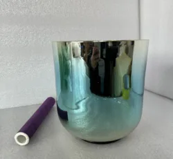 3rd octave mixed color Crystal Singing Bowl 432HZ perfect Musical Note